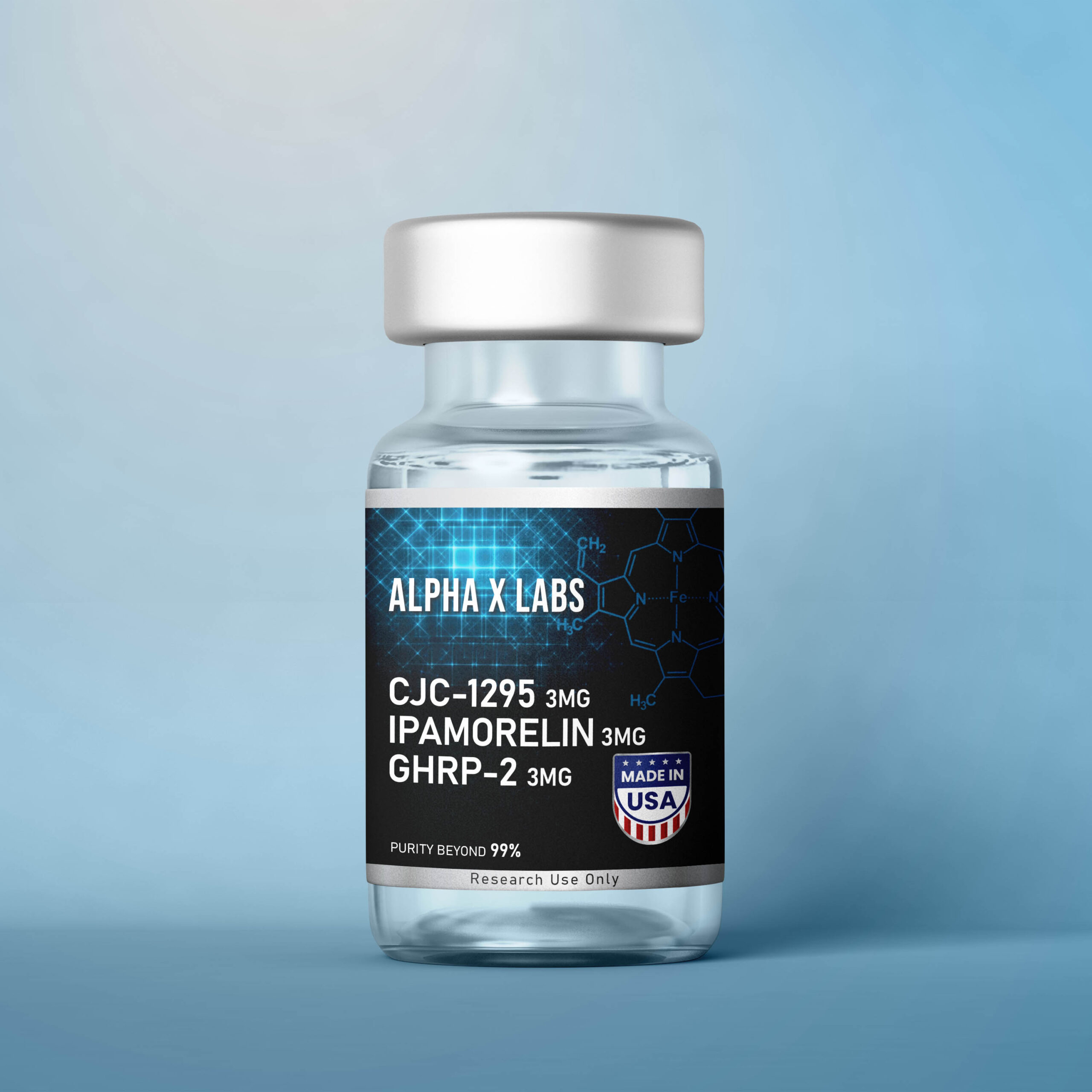 CJC-1295 (Mod GRF 1-29) & Ipamorelin & GHRP-2 Blend (9mg)